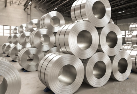 Non-oriented electrical silicon steel coil