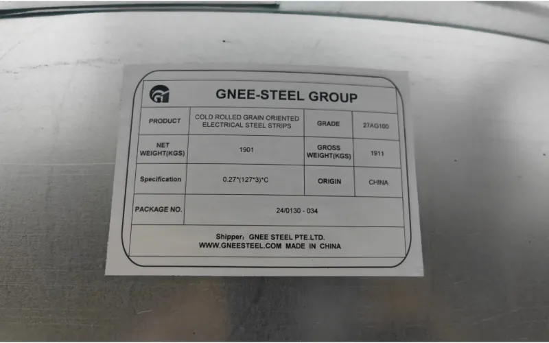 CRGO Silicon Steel Strips Shippmen
