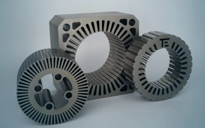 Laser-cutting Silicon Steel Stators